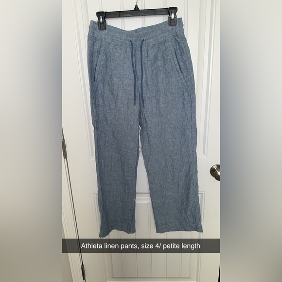 Athleta Pants - Athleta linen pants